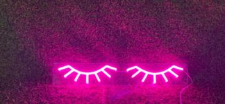 Lashes Neon Sign