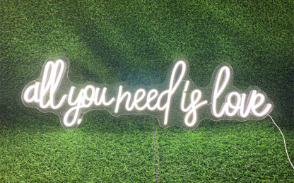 All you need is love rental sign