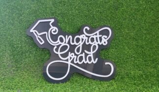 Congrats Grad Neon Sign Rental