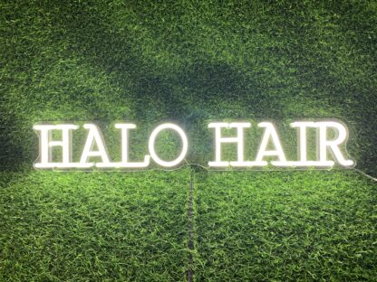Halo Hair Neon Sign