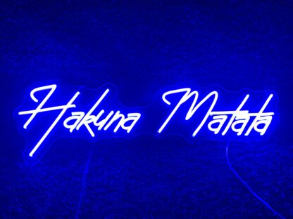 Hakuna Matata Neon Sign