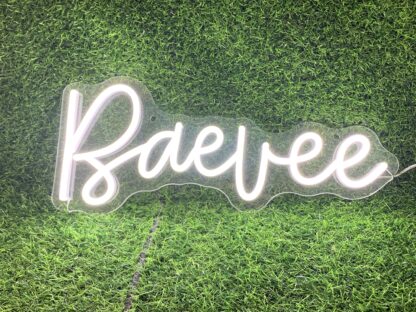 Baevee Neon Sign