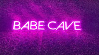 Babe Cave Neon Sign