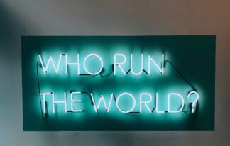 Who Run The World Neon Sign