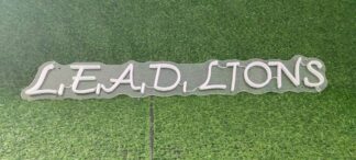 LEAD LIONS Neon Sign